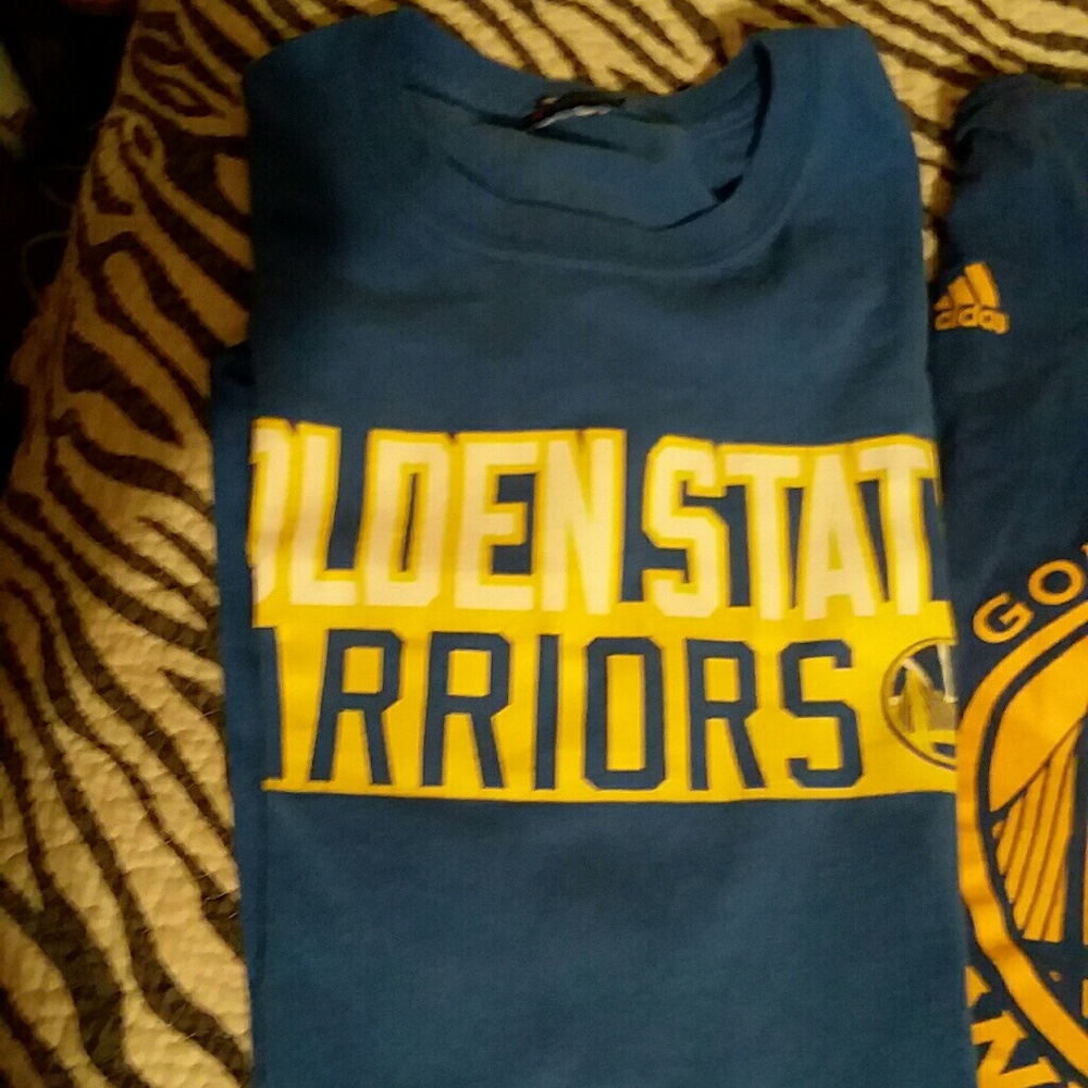 GOLDEN STATE WARRIOR SHIRTS ADULT LARGE - Picture 3 of 8